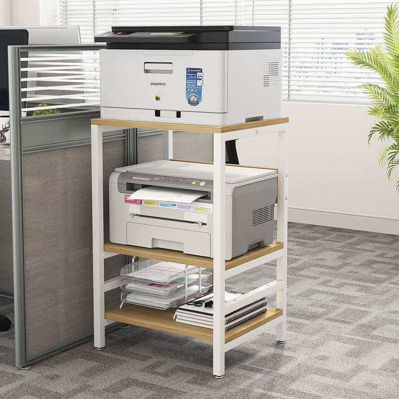 可调节大型A3打印机架子办公室置物架复印机桌柜子多层落地主机架