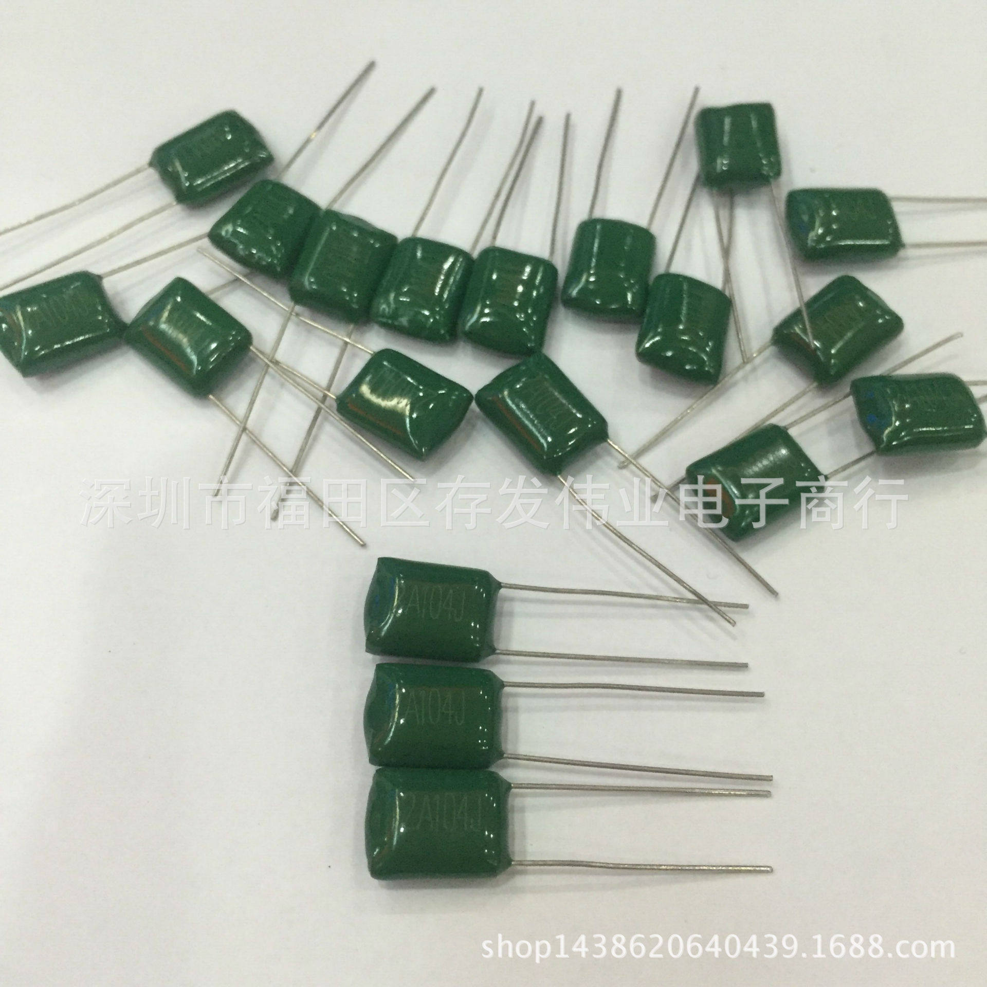 涤纶电容 CL11 2A334J 100V 0.33UF 330NF