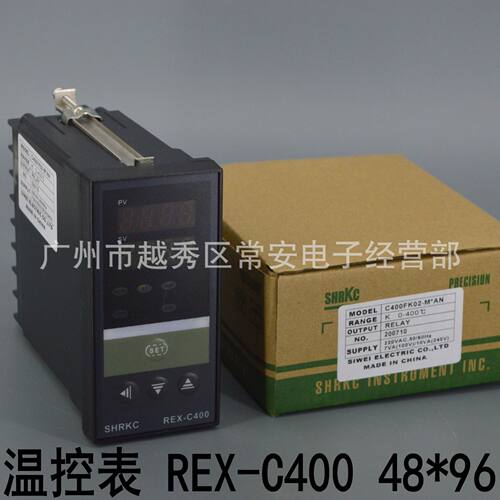 智能式 温度控制器 温控仪 REX-C400 FK02-MAN
