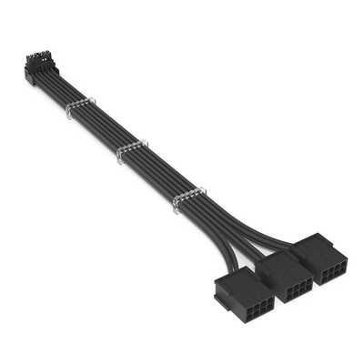 电脑配件显卡3090ti 4090系列90度延长线编织网线