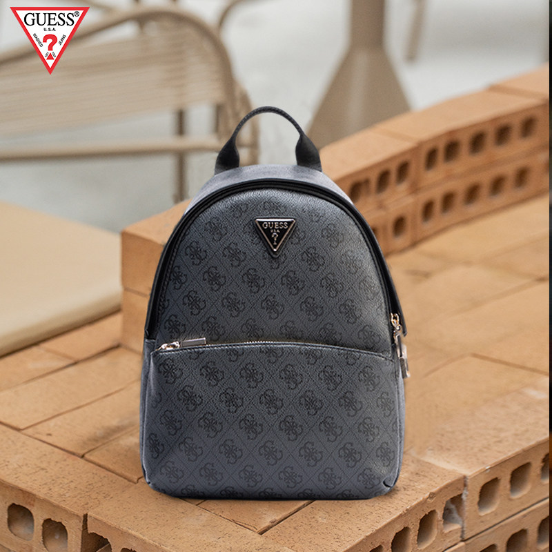 GUESS双肩包女通勤包Azriel书包背包女士包包高级感轻奢小众