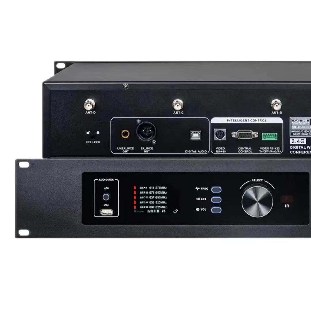 灵犀达 功放输出音频处理器 音频矩阵数字DSP信号处理器