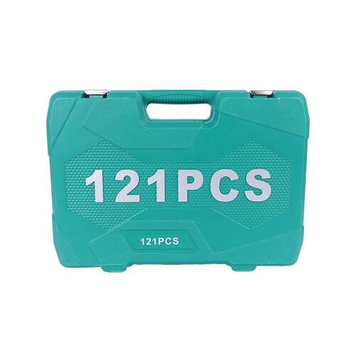 121件汽修套筒组合套套装工具机修组套棘轮扳手72齿维修工具箱