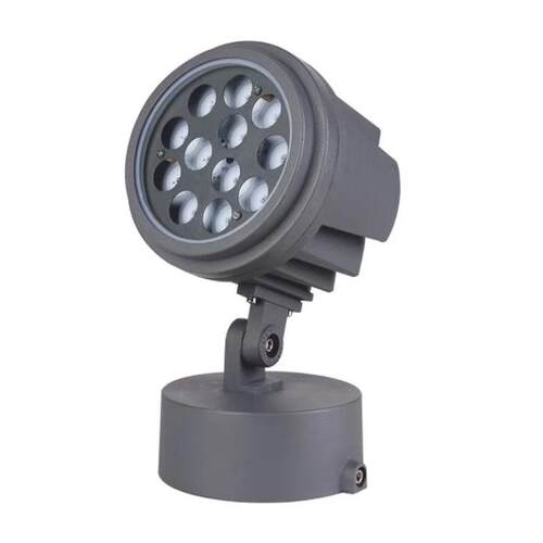 LED插地灯外壳led投光灯外壳6*3W12W15W*2W草坪灯外壳3535铝基板