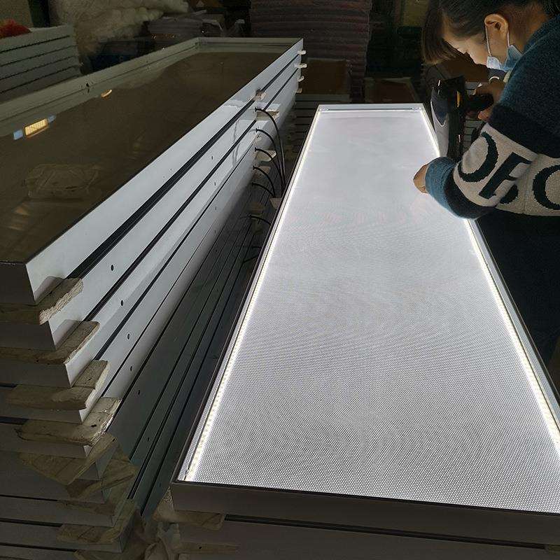 4cm卡布灯箱 LED拉布灯箱 手机店UV软膜广告灯箱无边框卡布灯箱