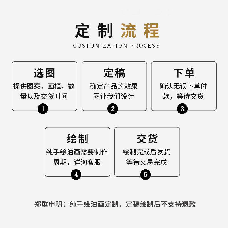 纯手绘油画抽象风景山水人物大芬村肌理油画酒店玄关客厅背景挂画