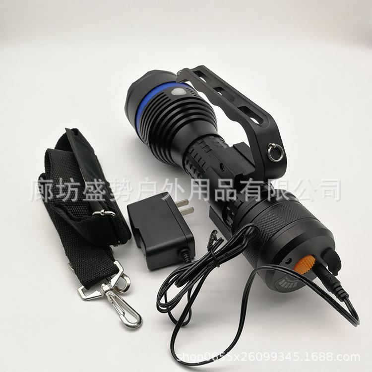 带方位灯IP66户外防水防汛救灾应急搜救手提式防爆探照灯