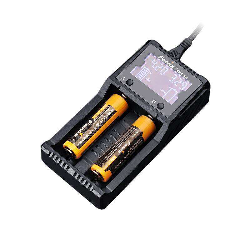 Fenix ARE-A2锂离子电池充电器18650 26650 14500 16340 AA 10440
