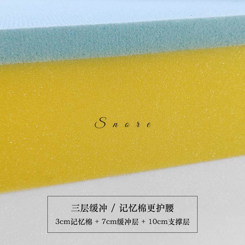 凝胶记忆棉床垫慢回弹20cm高密度家用床垫酒店公寓学生宿舍床垫