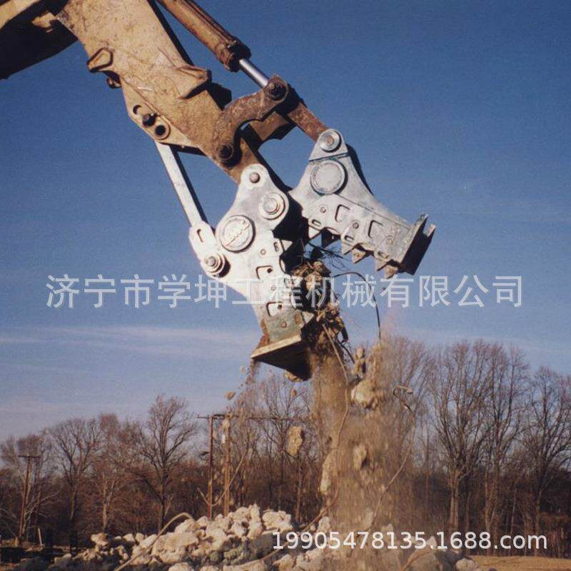 现货销售粉碎钳 挖机破拆设备 粉碎剪 拆房夹子 大钢牙液压钳
