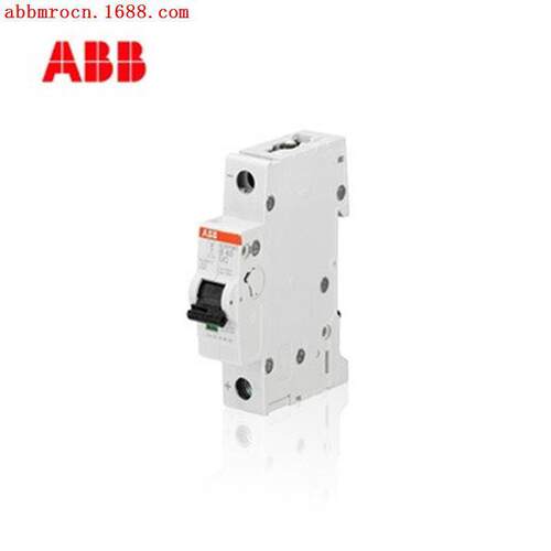 ABB断路器空气开关S200MT交直流1P单极B特性10A轨道专用10KA