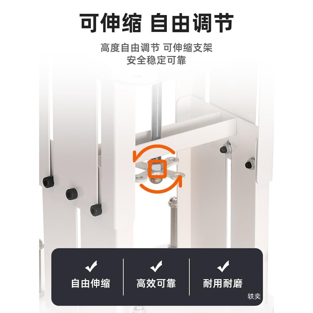 振动盘支架底座升降平台可调节伸缩立式自动化送料机支架底托架子