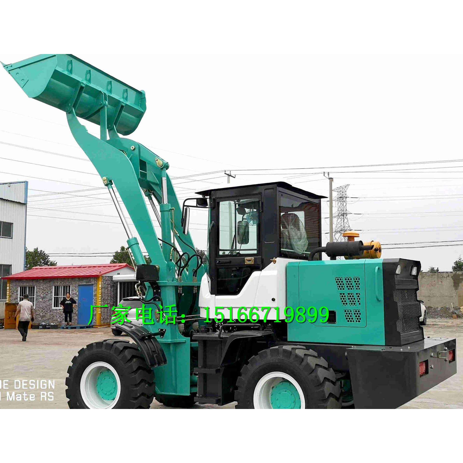 新款920小型装载机养殖专用四驱电动小铲车可换头轮式柴油推土机