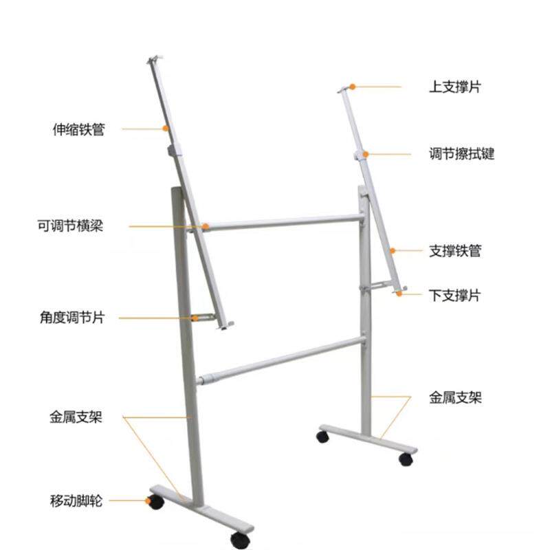 立式落地式公告牌铝合金宣传栏移动户外户外耐用展览展架广告牌