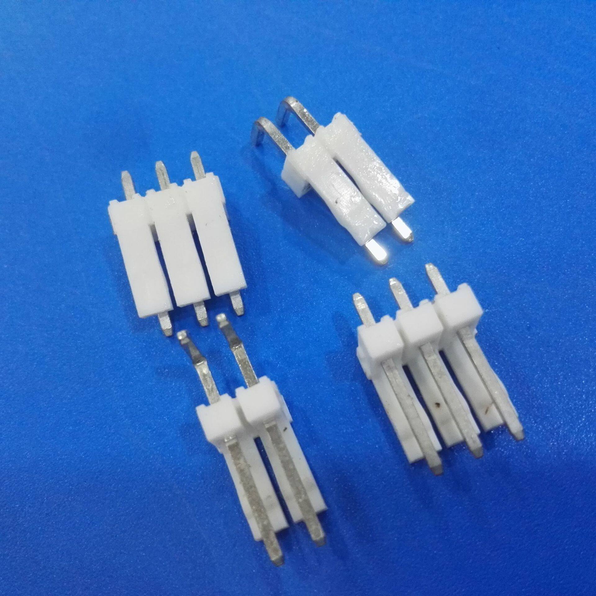 MX3.96-2A3AW3A直针弯加长针座带靠背WAFER连接器