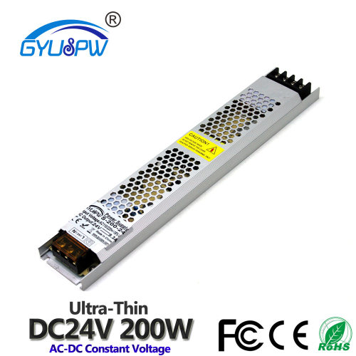 LED广告灯箱招牌直流电源24V200W线条灯驱动电源AC220V转24V电源