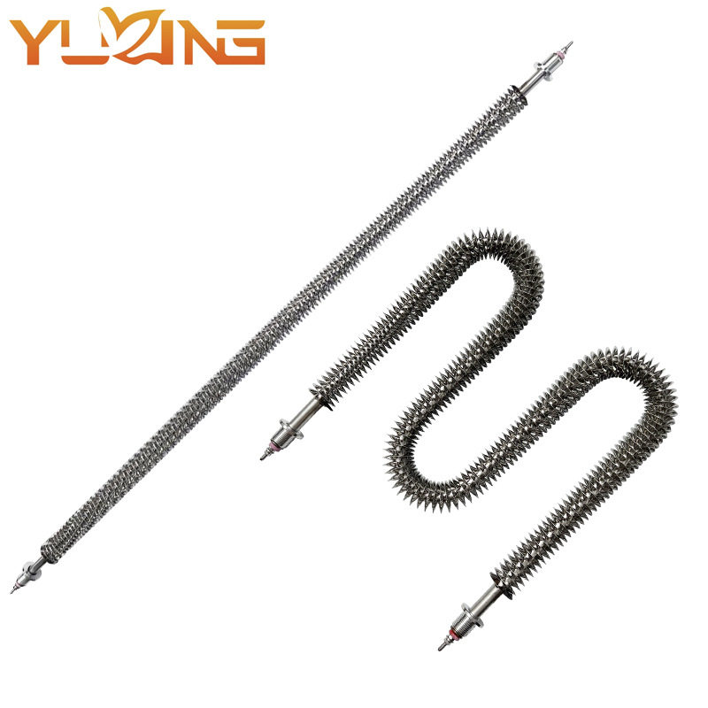 220V380V不锈钢工业电烤箱管翅片式空气加热器