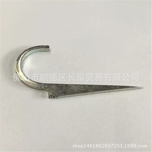 联塑出口装4分码钉水管钉pvc管钩钉管卡喉码6分码钉1寸扁钩钉批发