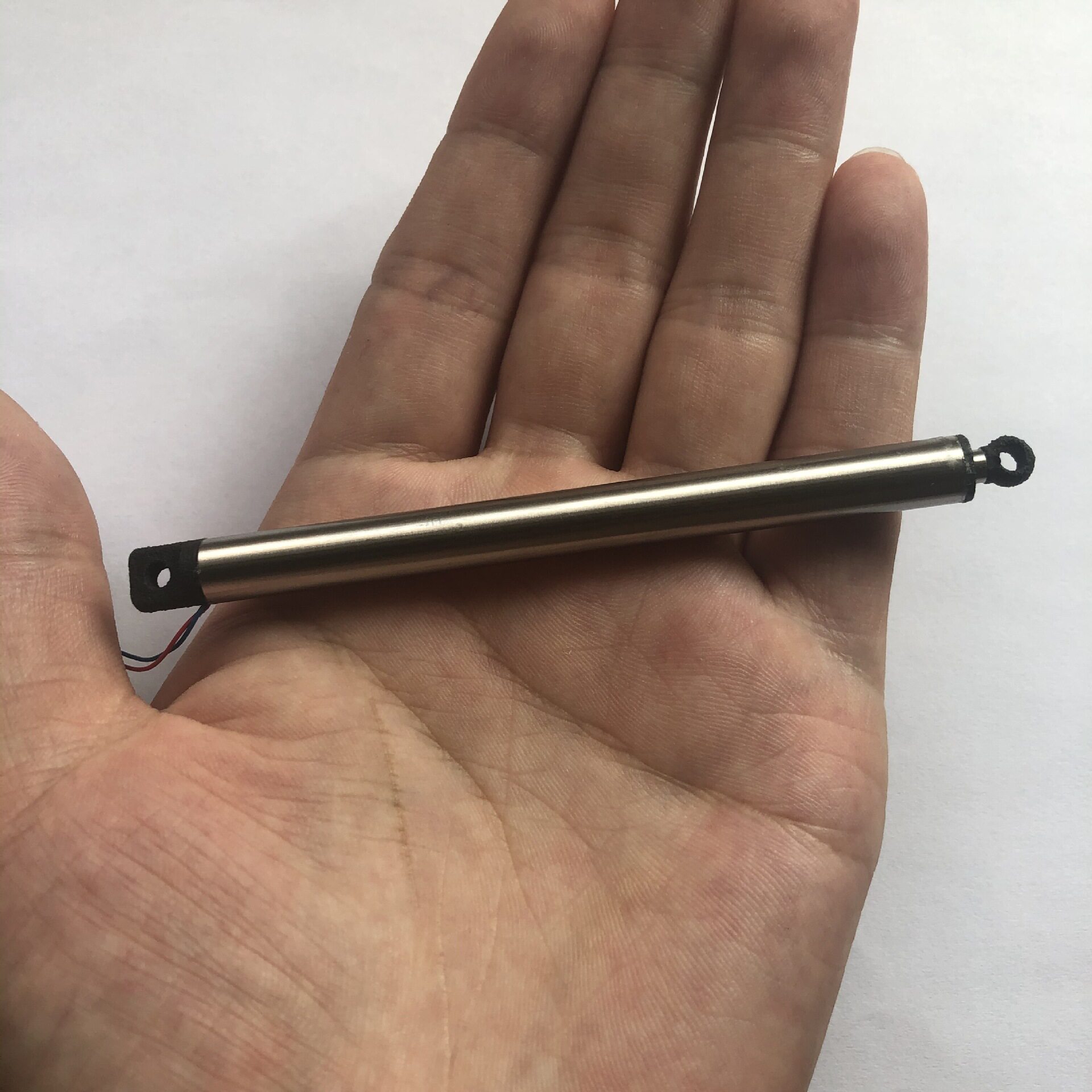小电动推杆伸缩杆直流DC3v5v微型电子液压杆小尺寸直线挖掘机改装