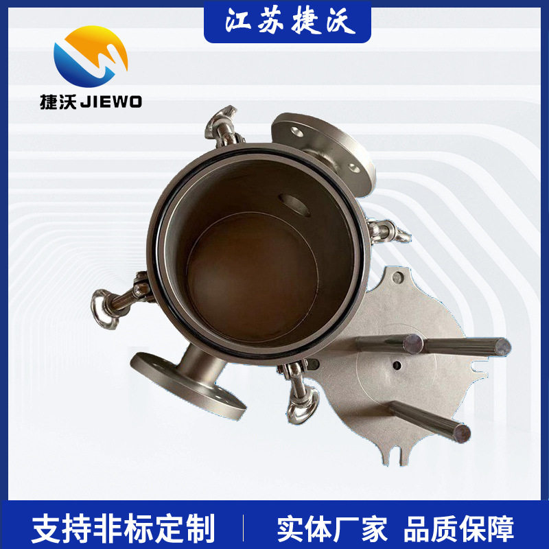 不锈钢磁性过滤器食品流体管道除铁器吸附铁杂志过滤器