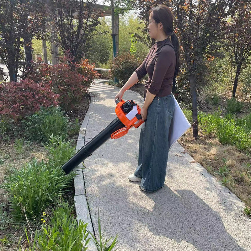 景区园林树叶吹吸机多功能小型手提吹吸叶机大功率吹吸两用吹风机
