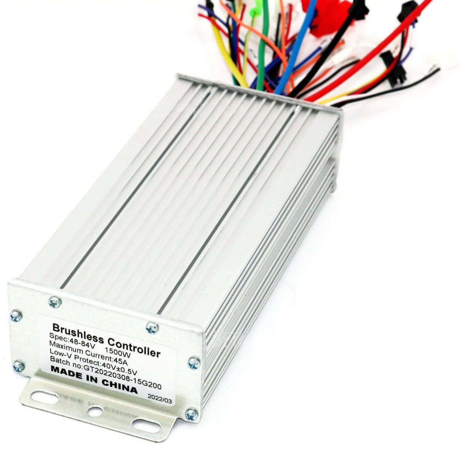 尊控ZUNCONTROL48-84V1500W45A无刷直流电动双模控制器有防盗功能