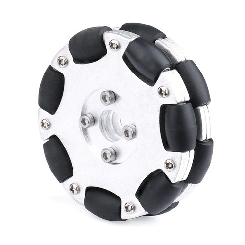 全向轮福来轮 82mm  金属全向轮 omni Robot ROS平台全向运动