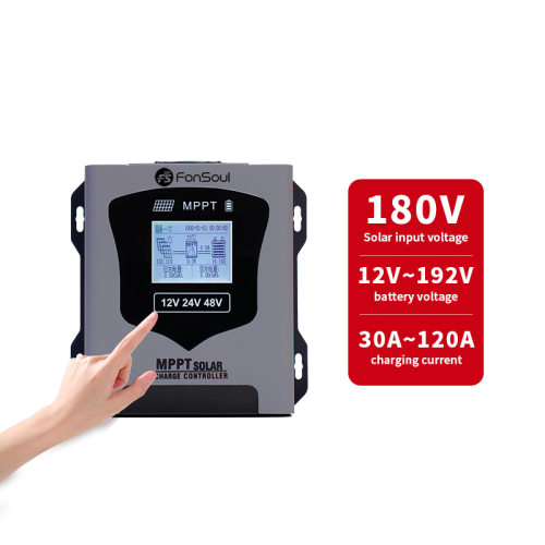 MPPT solar controller 30A60A120A photovoltaic input 180V480V