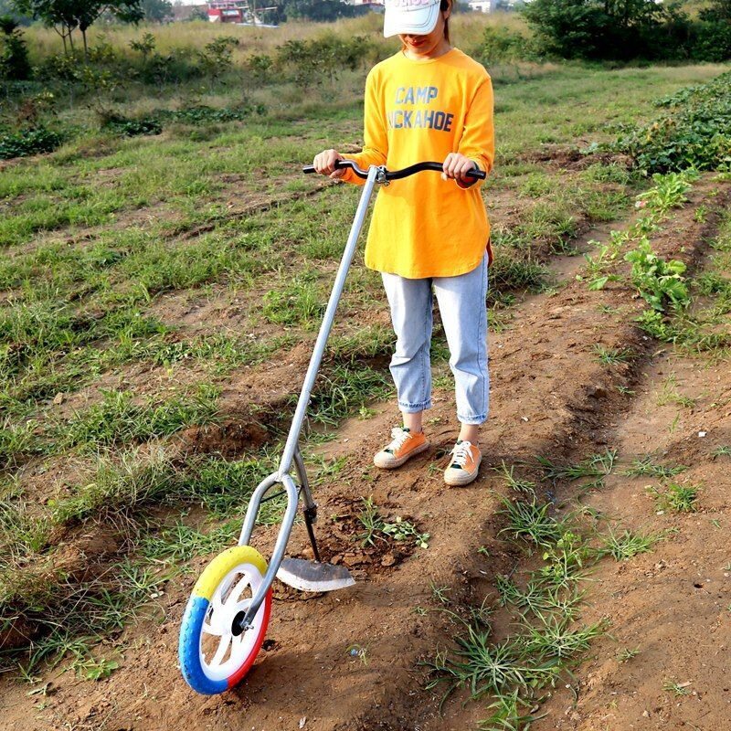除草工具农用锄草锄头翻地松土翻土机耕地犁地起垄开沟机小型