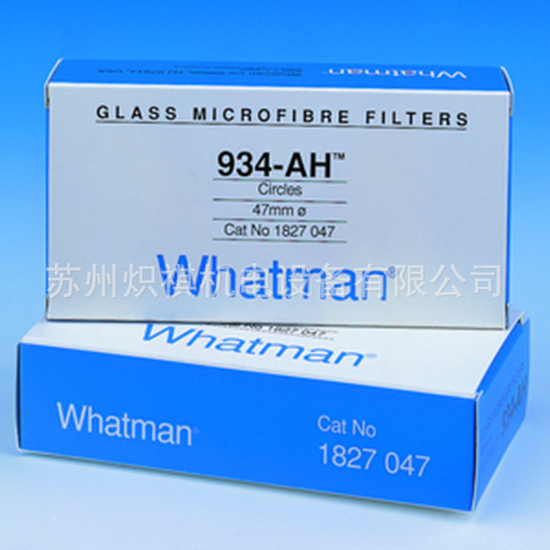 沃特曼Whatman玻璃微纤维滤纸934-AH RTU二次称100/PK 1827-047