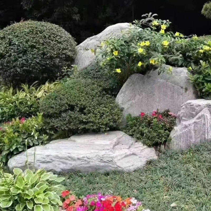 园林景观摆件泰山石敢当石 风景石村口门牌刻字石 点缀山水泰山石