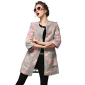 新款 奈昕让您穿着好看个性 Woolen coat高端时装 化私人订制 24820