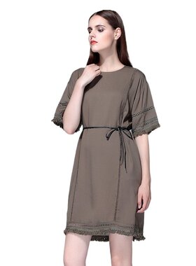 奈昕让您穿着好看个性化私人订制 24354 母亲节秋季新款女装纯色