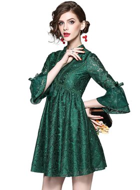 奈昕让您穿着漂亮个性化私人订制 29967 轻奢华美修身连衣裙拼接