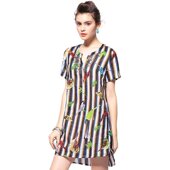 化私人订制 4090夏季 新款 奈昕让您穿着好看个性 时尚 气质半开领钉