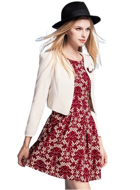 奈昕让您穿着漂亮个性化私人订制 95919 new dress欧美收腰显瘦个