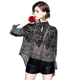 奈昕让您穿着漂亮个性化私人订制 38481春夏高定休闲大码T恤女装