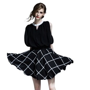 奈昕让您穿着好看个性化私人订制 80117时尚夏季新品韩版无袖拼接