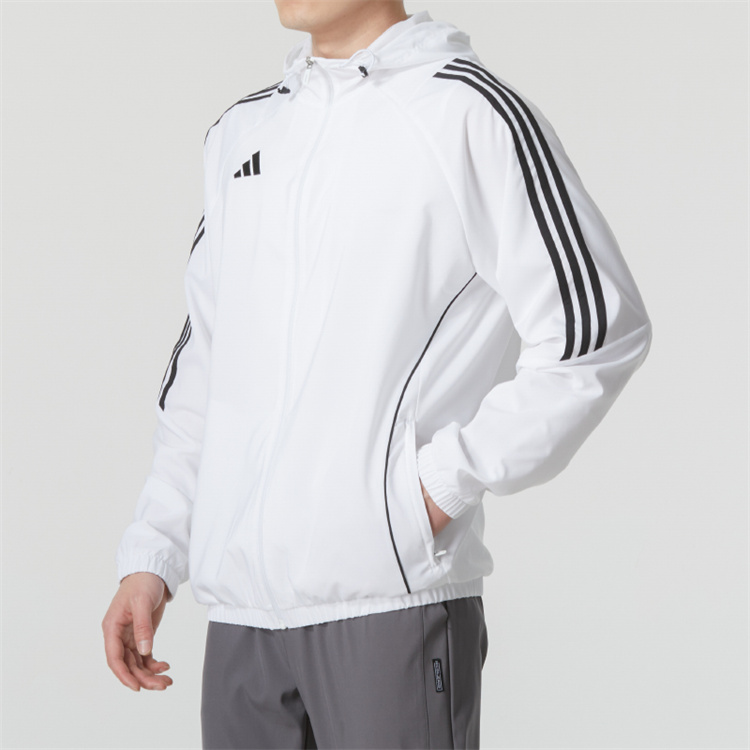 阿迪达斯24春季新款外套男跑步训练连帽夹克运动服IM8808 IM8806