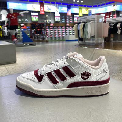 阿迪达斯牛皮男士高端休闲鞋2025新款女款超好看板鞋 KJ6982