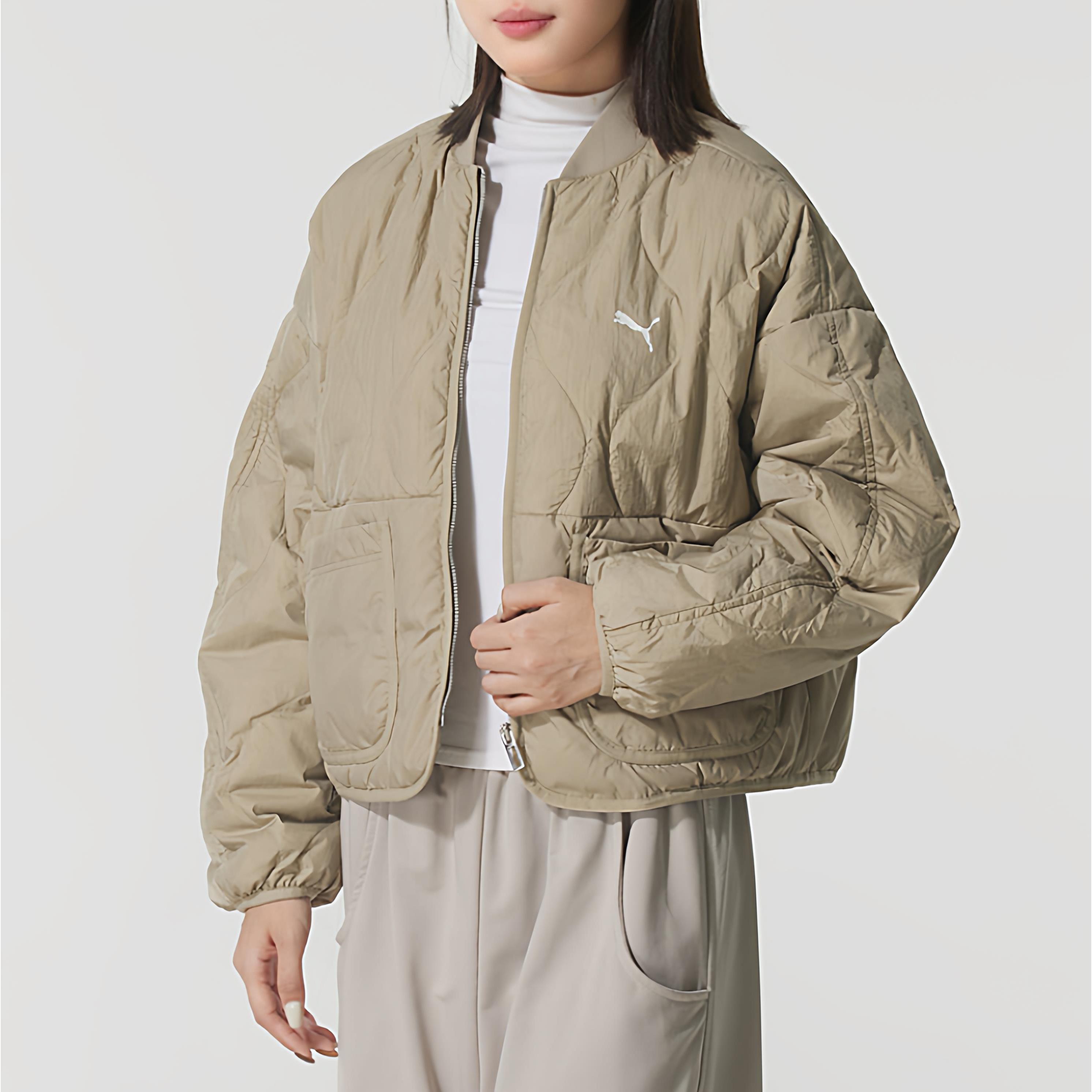 彪马2025新款女舒适保暖防风休闲运动轻薄时尚百搭羽绒服635502