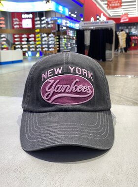 MLB男女NY26新款情侣棒球帽刺绣运动帽防晒防风鸭舌帽3ACPV165N