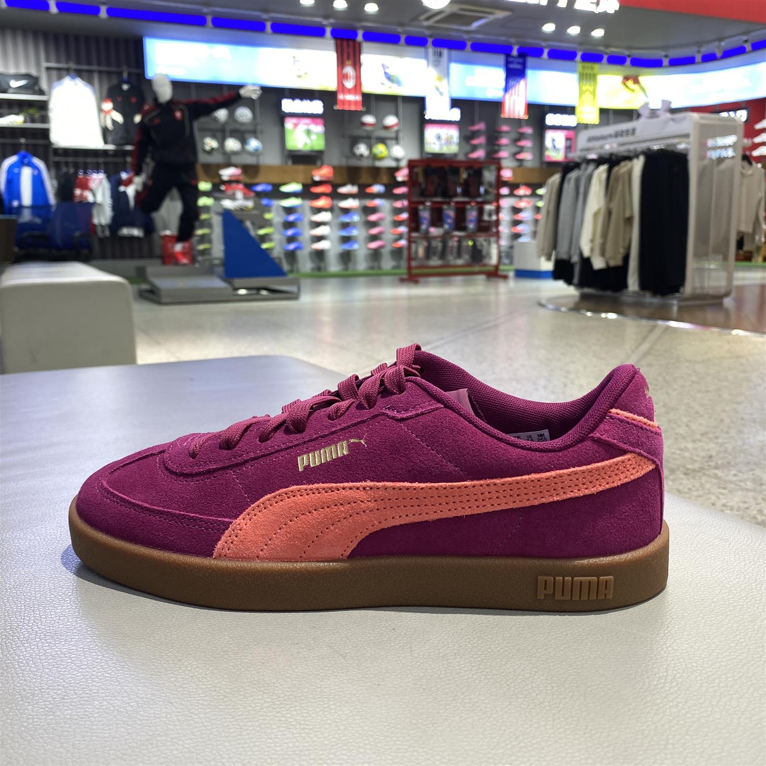 彪马情侣翻毛皮男士高端休闲鞋2025新款女款超好看板鞋400717