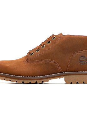 Timberland添柏岚男防滑轻便宽版中帮靴系带户外休闲短靴A2BFY