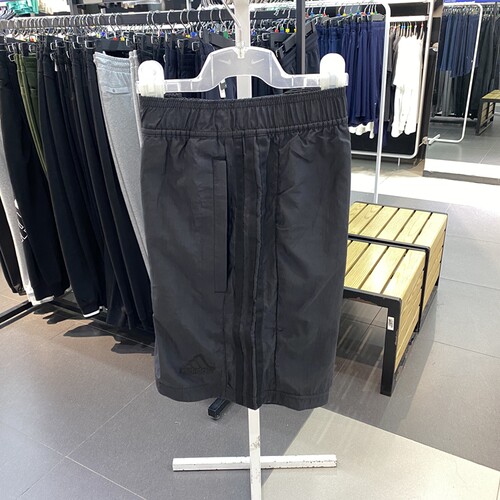 Adidas/阿迪达斯夏新款男子梭织运动休闲宽松速干透气短裤IP3783