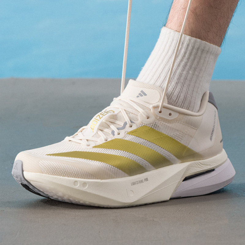 ADIDAS Adizero Boston 13低帮竞速减震透气轻便休闲跑步鞋JS4947