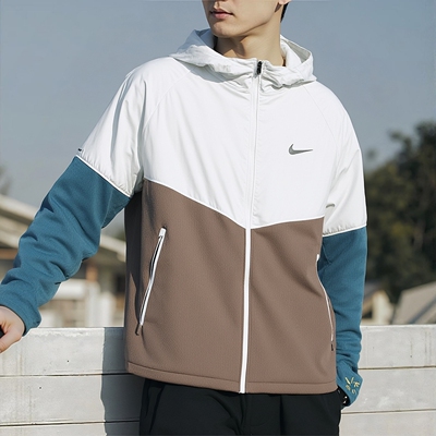 Nike耐克男连帽夹克梭织运动装防风保暖外套HV8222 FZ0223 HV4549