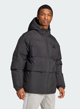 Adidas阿迪达斯2024冬款男运动训练保暖羽绒服外套JG5940 JM4625