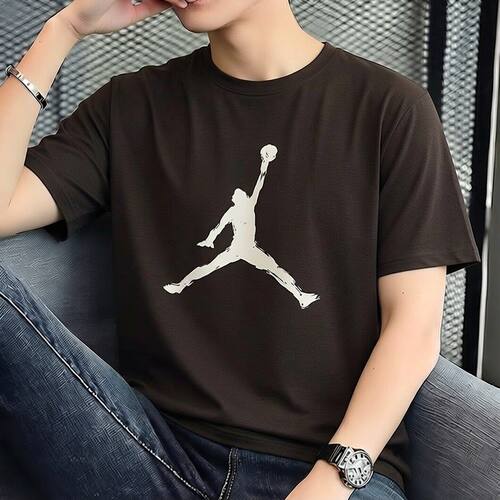 Jordan乔丹男士冰丝速干新款健身跑步透气AJ运动半袖短袖篮球T恤