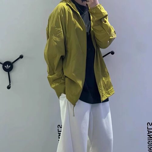 Adidas男子舒适梭织连帽夹克外套JZ8401JZ8402JZ8403KB5157KB5158